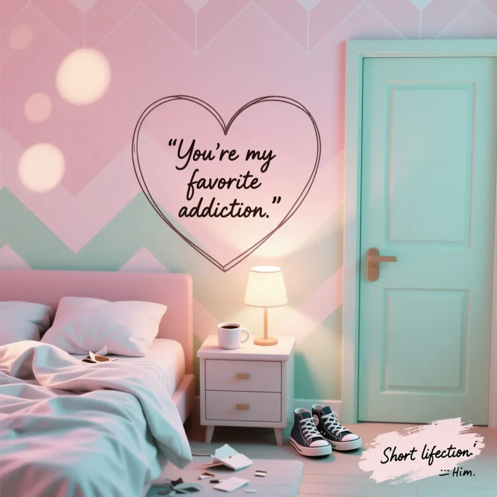 Cute & Short Addiction Quotes for Him
