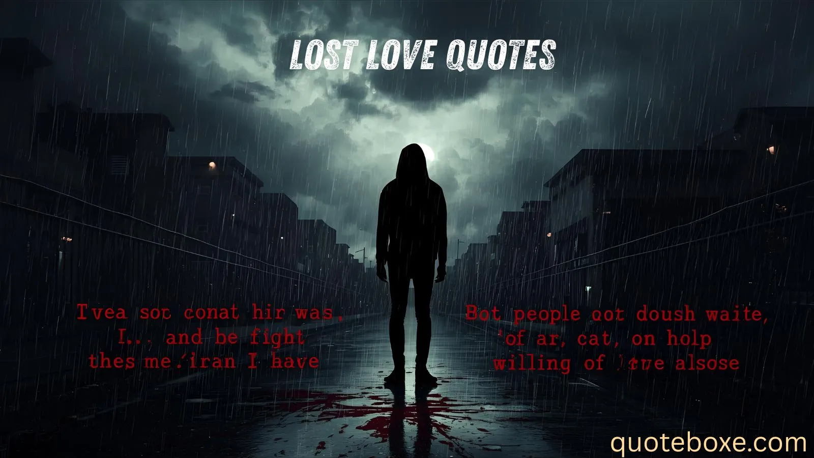 Lost Love Quotes