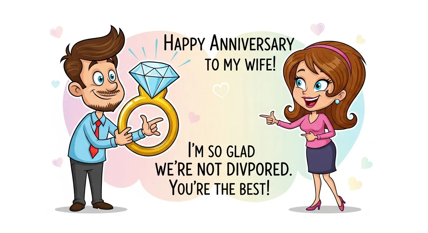 Funny Anniversary Quotes for Wife