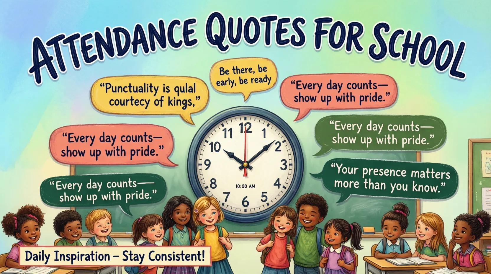 Attendance Quotes for School