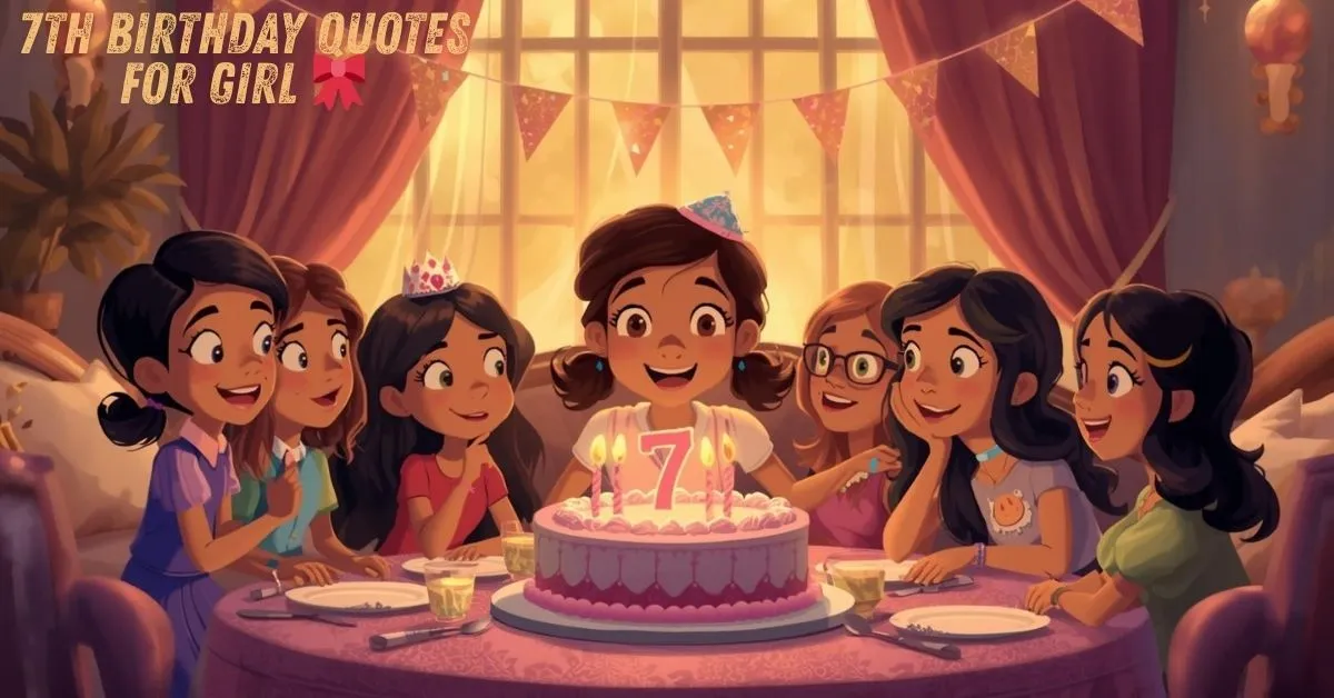 7th Birthday Quotes for Girl