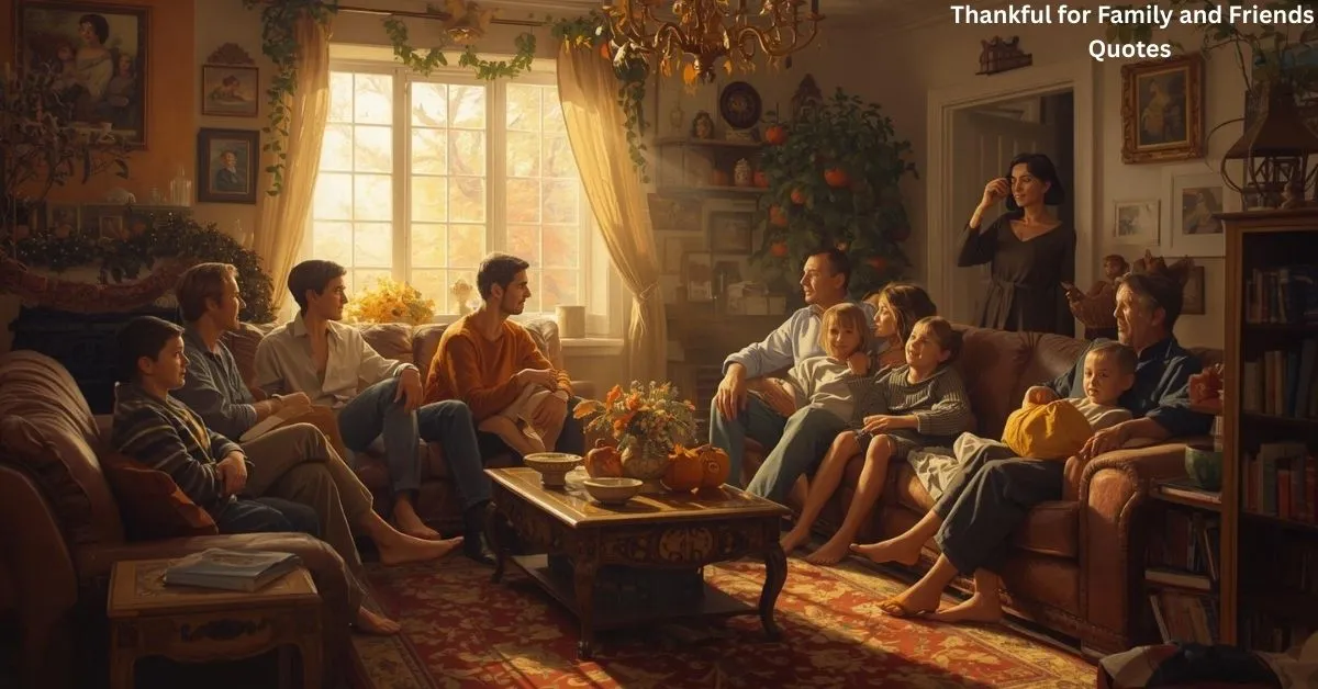 Thankful for Family and Friends Quotes