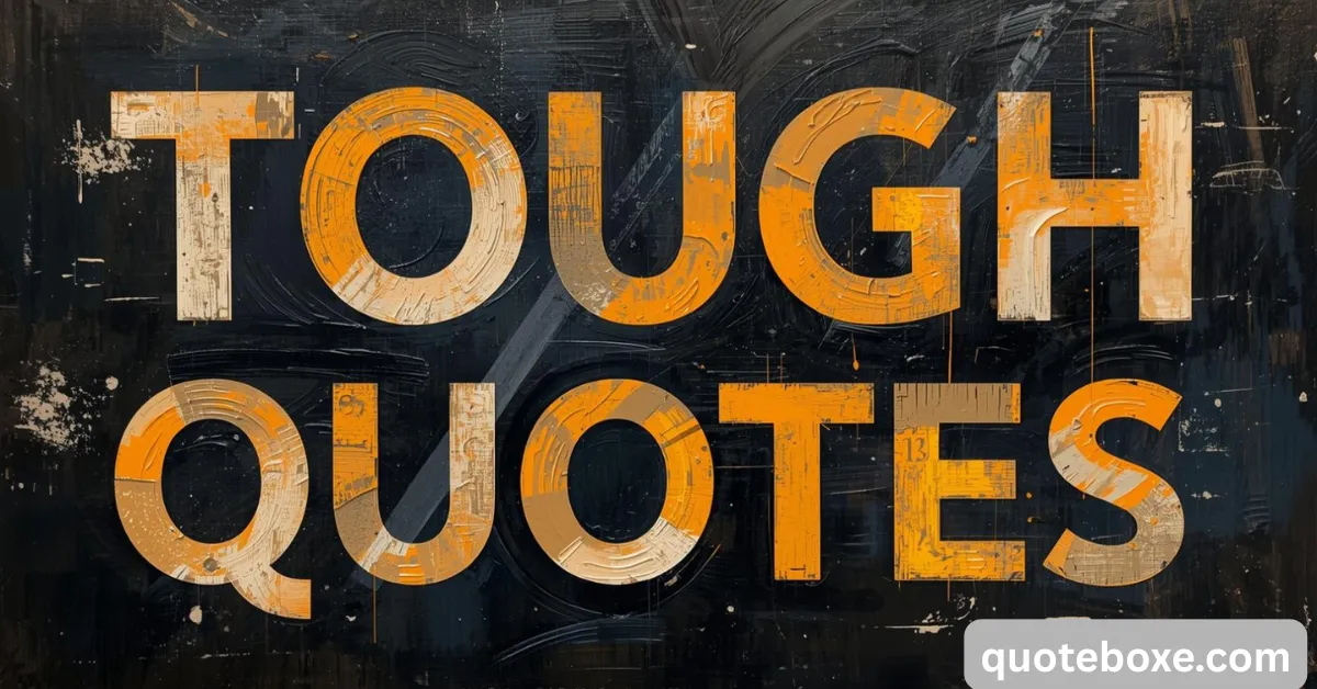 Tough Quotes for Instagram